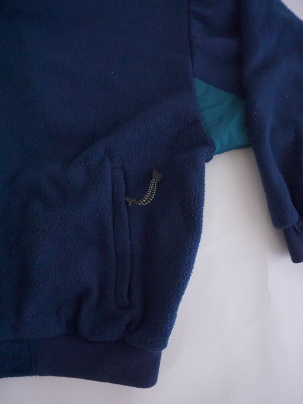 Stormtech Navy Blue Solid Full Zip Outdoor Hiking Performance Fleece Sweater XL - Picture 6 of 8